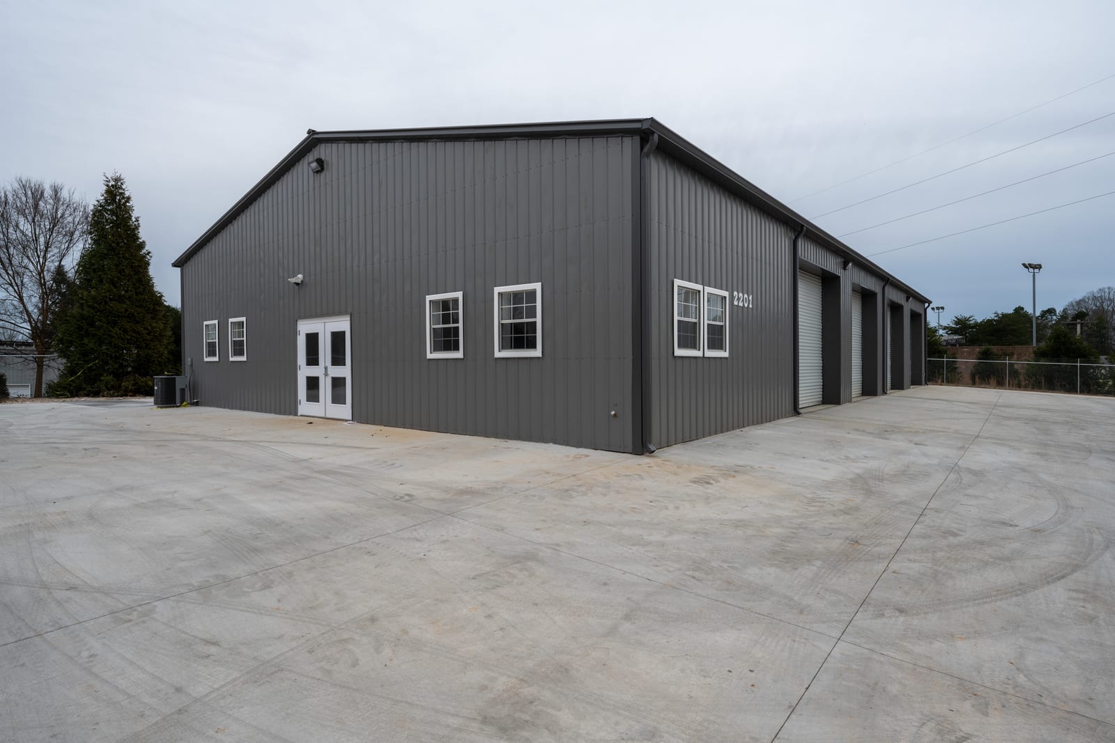 Metal building foundation and anchorage