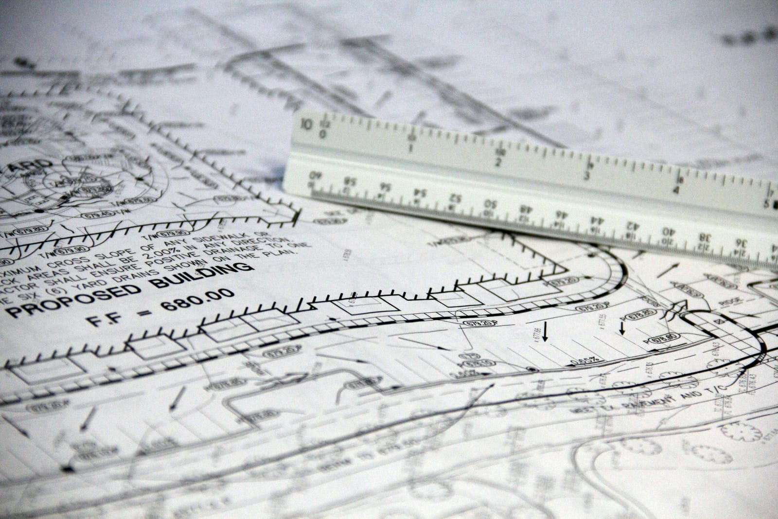 Permit documents and blueprints